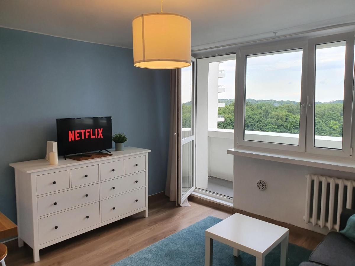 Modern Studio Apartment At Park&Stadium Near City Center Kattowitz Exterior foto